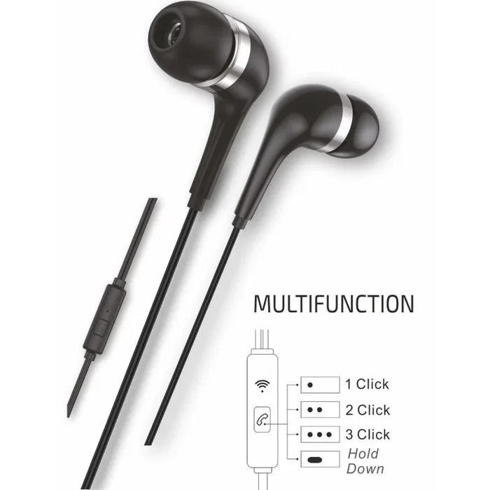Tech One Tech Hop TEC1305 Auriculares Intraurales USB-C Negros